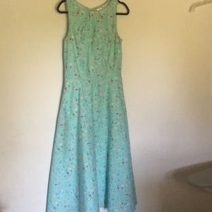 Light Turquoise Garden Whimsy Dress